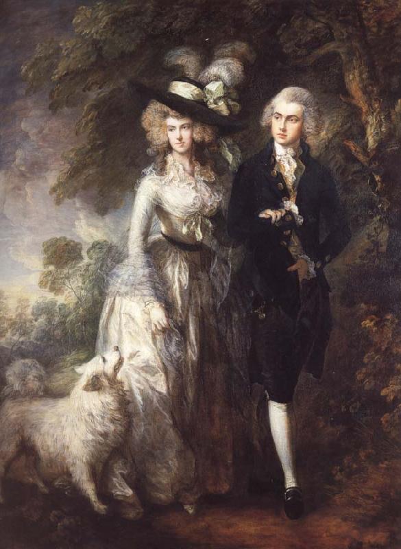 Thomas Gainsborough Mr.and Mrs.William Hallett Germany oil painting art
